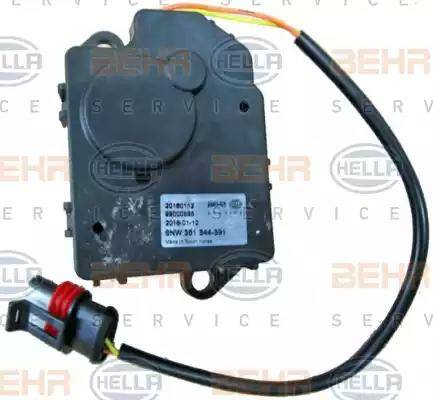 HELLA 6NW 351 344-391 - Regolatore, Valvola miscelazione www.autoricambit.com