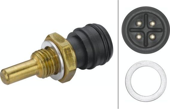 HELLA 6PT 009 107-841 - Sensore, Temperatura refrigerante www.autoricambit.com