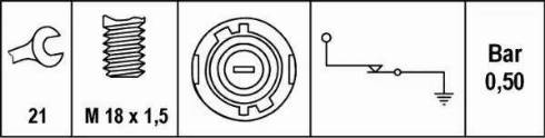 HELLA 6ZF 007 396-001 - Sensore, Pressione olio www.autoricambit.com