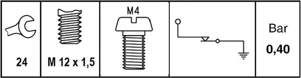 HELLA 6ZL 009 600-021 - Sensore, Pressione olio www.autoricambit.com