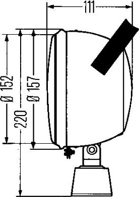 HELLA 1G5 003 241-001 - Faro da lavoro www.autoricambit.com