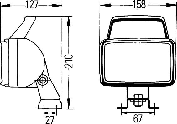 HELLA 1GA 006 991-091 - Faro da lavoro www.autoricambit.com