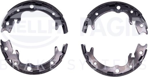 HELLA 8DA 355 050-621 - Kit ganasce, Freno stazionamento www.autoricambit.com