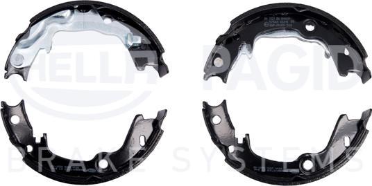 HELLA 8DA 355 050-181 - Kit ganasce, Freno stazionamento www.autoricambit.com