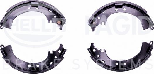 HELLA 8DB 355 001-671 - Kit freno, freni a tamburo www.autoricambit.com