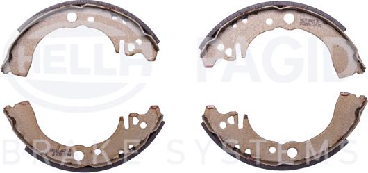 HELLA 8DB 355 001-131 - Kit freno, freni a tamburo www.autoricambit.com