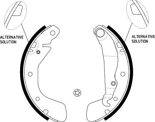 HELLA 8DB 355 001-291 - Kit freno, freni a tamburo www.autoricambit.com