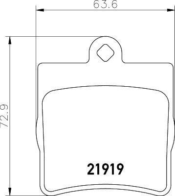 HELLA 8DB 355 008-961 - Kit pastiglie freno, Freno a disco www.autoricambit.com