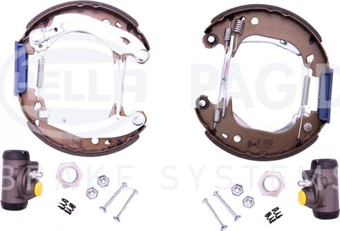 HELLA 8DB 355 003-921 - Kit freno, freni a tamburo www.autoricambit.com