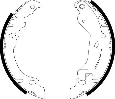 HELLA 8DB 355 002-901 - Kit freno, freni a tamburo www.autoricambit.com