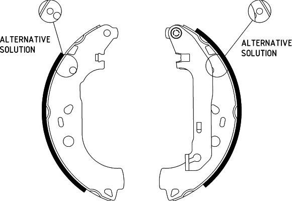 HELLA 8DB 355 002-921 - Kit freno, freni a tamburo www.autoricambit.com