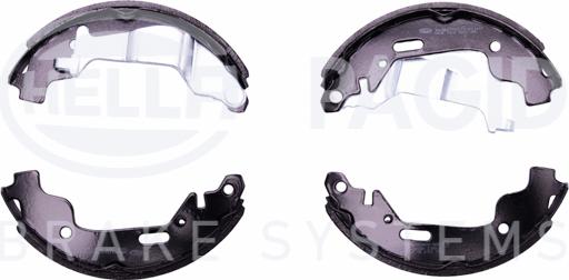 HELLA 8DB 355 002-451 - Kit freno, freni a tamburo www.autoricambit.com