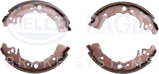 HELLA 8DB 355 002-591 - Kit freno, freni a tamburo www.autoricambit.com