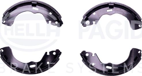 HELLA 8DB 355 002-661 - Kit freno, freni a tamburo www.autoricambit.com