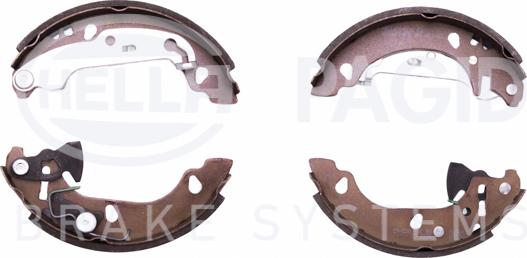 HELLA 8DB 355 002-621 - Kit freno, freni a tamburo www.autoricambit.com