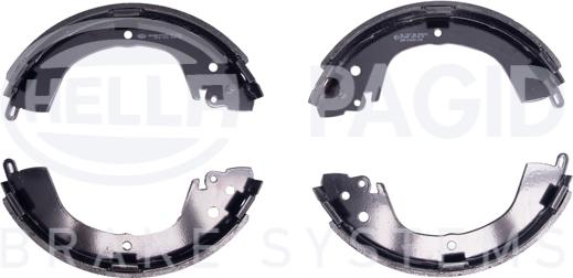 HELLA 8DB 355 002-151 - Kit freno, freni a tamburo www.autoricambit.com