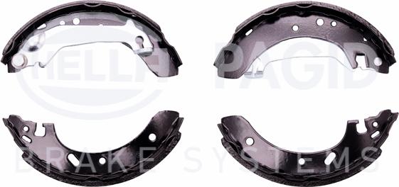 HELLA 8DB 355 002-211 - Kit freno, freni a tamburo www.autoricambit.com