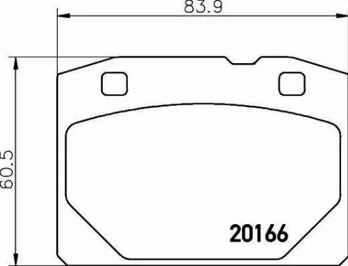 HELLA 8DB 355 007-191 - Kit pastiglie freno, Freno a disco www.autoricambit.com