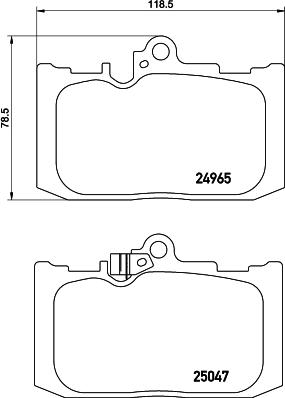 HELLA 8DB 355 019-851 - Kit pastiglie freno, Freno a disco www.autoricambit.com