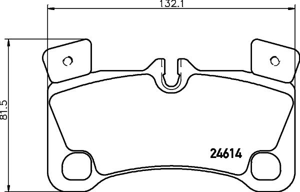 HELLA 8DB 355 014-631 - Kit pastiglie freno, Freno a disco www.autoricambit.com