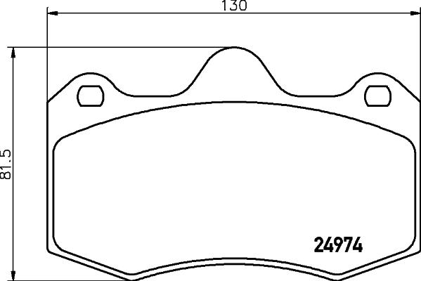 HELLA 8DB 355 015-111 - Kit pastiglie freno, Freno a disco www.autoricambit.com