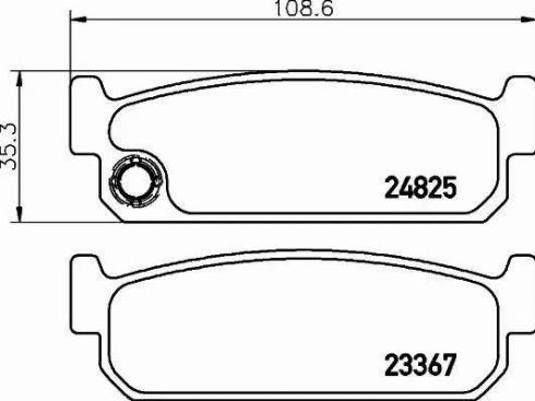 HELLA 8DB 355 015-271 - Kit pastiglie freno, Freno a disco www.autoricambit.com