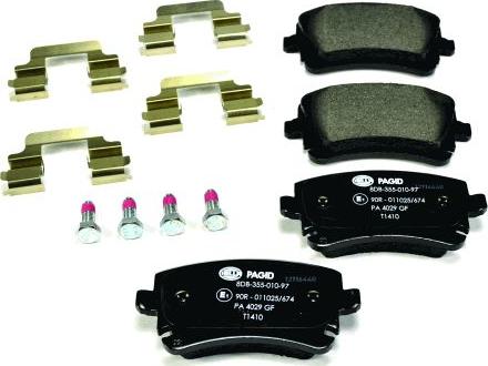 HELLA 8DB 355 010-971 - Kit pastiglie freno, Freno a disco www.autoricambit.com