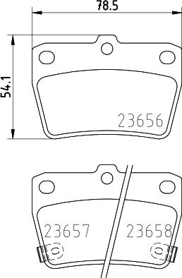 HELLA 8DB 355 010-521 - Kit pastiglie freno, Freno a disco www.autoricambit.com