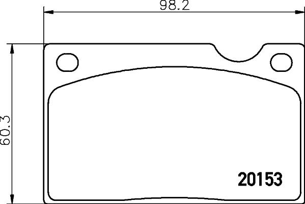 HELLA 8DB 355 018-391 - Kit pastiglie freno, Freno a disco www.autoricambit.com