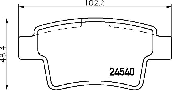 HELLA 8DB 355 013-361 - Kit pastiglie freno, Freno a disco www.autoricambit.com