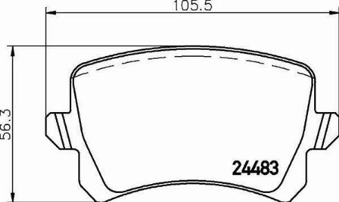 HELLA 8DB 355 013-331 - Kit pastiglie freno, Freno a disco www.autoricambit.com