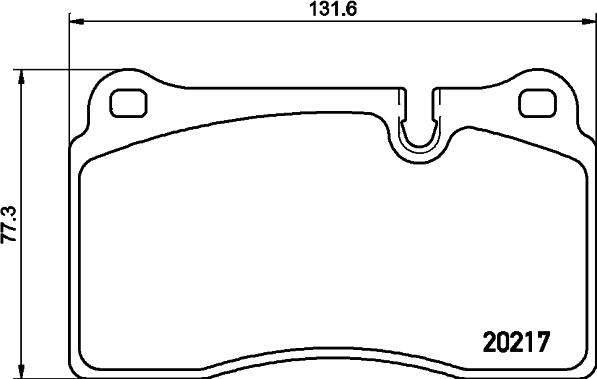 HELLA 8DB 355 013-201 - Kit pastiglie freno, Freno a disco www.autoricambit.com