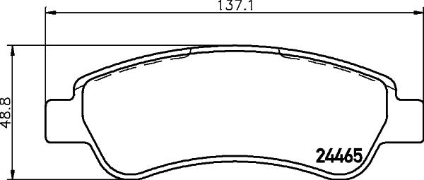 HELLA 8DB 355 012-911 - Kit pastiglie freno, Freno a disco www.autoricambit.com