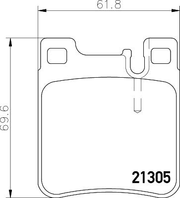 HELLA 8DB 355 030-991 - Kit pastiglie freno, Freno a disco www.autoricambit.com