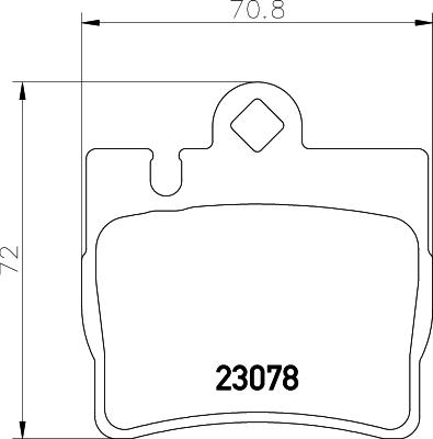 HELLA 8DB 355 031-451 - Kit pastiglie freno, Freno a disco www.autoricambit.com