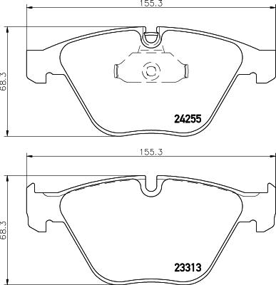 HELLA 8DB 355 031-061 - Kit pastiglie freno, Freno a disco www.autoricambit.com