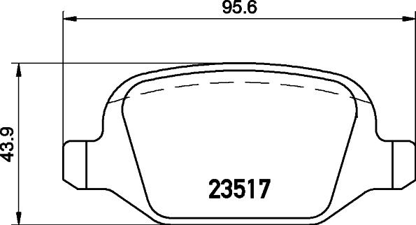 HELLA 8DB 355 031-361 - Kit pastiglie freno, Freno a disco www.autoricambit.com