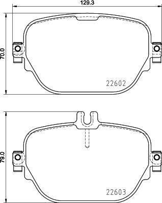 HELLA 8DB 355 031-711 - Kit pastiglie freno, Freno a disco www.autoricambit.com