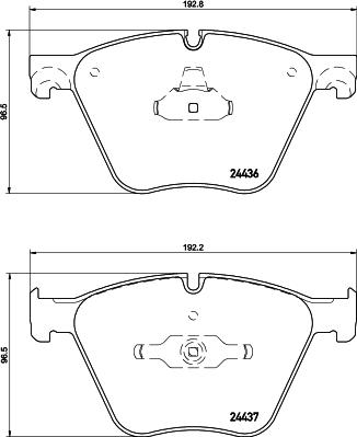 HELLA 8DB 355 026-531 - Kit pastiglie freno, Freno a disco www.autoricambit.com