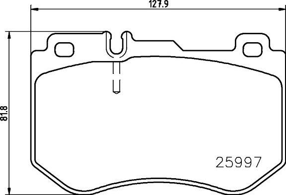 HELLA 8DB 355 026-611 - Kit pastiglie freno, Freno a disco www.autoricambit.com