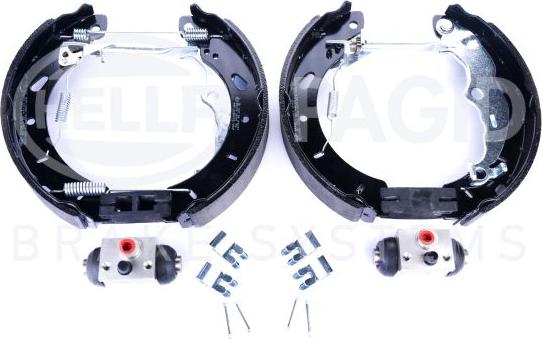 HELLA 8DB 355 022-461 - Kit freno, freni a tamburo www.autoricambit.com