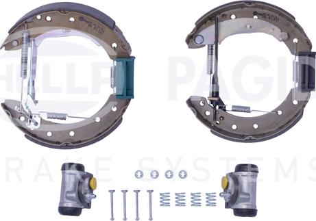 HELLA 8DB 355 022-681 - Kit freno, freni a tamburo www.autoricambit.com