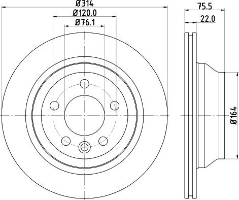 HELLA 8DD 355 109-801 - Discofreno www.autoricambit.com