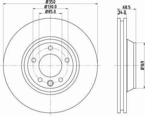 HELLA 8DD 355 121-091 - Discofreno www.autoricambit.com