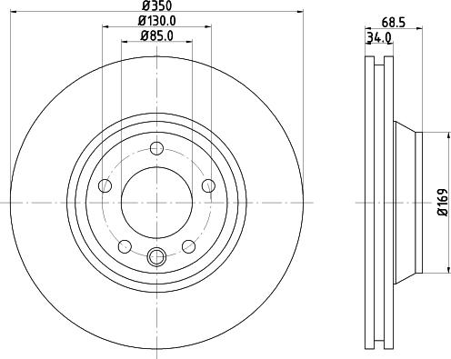 HELLA 8DD 355 109-762 - Discofreno www.autoricambit.com