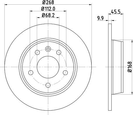 HELLA 8DD 355 104-501 - Discofreno www.autoricambit.com