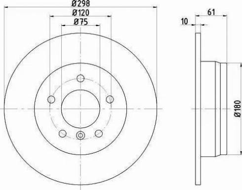 HELLA 8DD 355 104-801 - Discofreno www.autoricambit.com