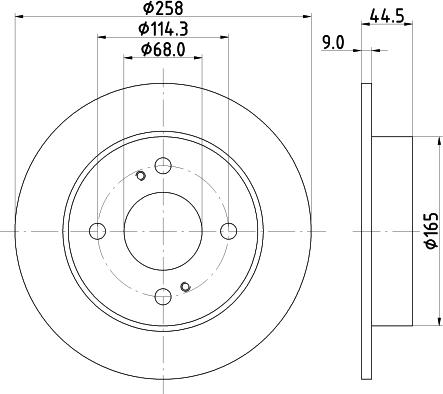 HELLA 8DD 355 105-171 - Discofreno www.autoricambit.com