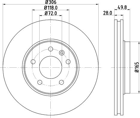 HELLA 8DD 355 108-951 - Discofreno www.autoricambit.com