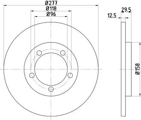 HELLA 8DD 355 108-671 - Discofreno www.autoricambit.com